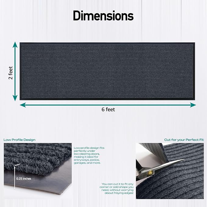 Durable Rubber Door Mat - Image 3