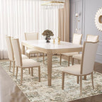 XLUEZ 5x7 Area Rugs for Living Room, Washable Modern Abstract Large Area Rug - Image 3