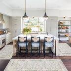 Sofort Boho Kitchen Rugs Set of 3, Non Slip Washable Kitchen Mats - Image 5