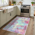 IOHOUZE Abstract Area Rug 3x4 Ft Washable Rugs - Image 2