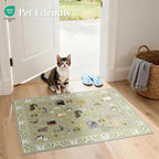 Small 2x3 Area Rugs for Entryway: Washable Kitchen Runner Rug Non Slip Soft Low - Image 6