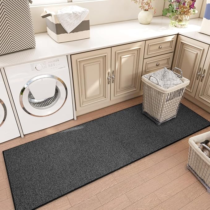AREDO Door mat with Non Slip Rubber Backing, Washable Soft Floor Carpet - Image 6