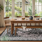 Moynesa Tiger 5x7 Area Rugs, Boho Washable Rugs - Image 8