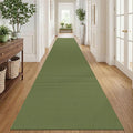 IOHOUZE Washable Exrea Long Hallway Runner Rug 3x18 Non Slip Rubber Backed by iOhouze