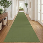 IOHOUZE Washable Exrea Long Hallway Runner Rug 3x18 Non Slip Rubber Backed by iOhouze
