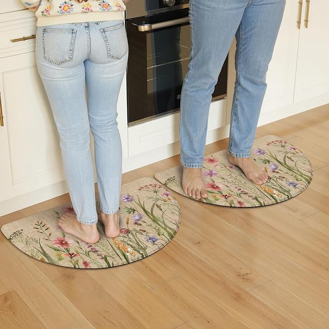 KIMODE Kitchen Mats for Floor Anti Fatigue, Ergonomic Waterproof Standing Mats - Image 3