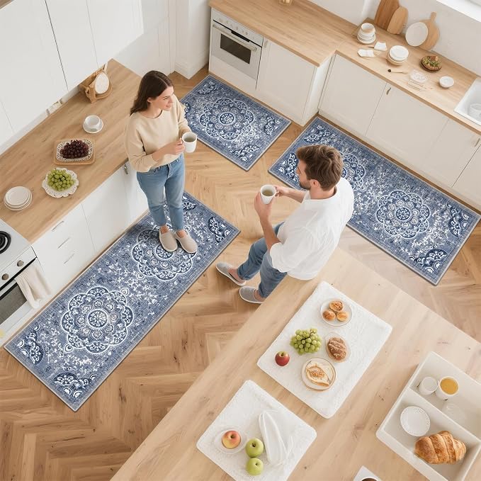 Ileading Boho Kitchen Rugs Sets 3 Piece - Image 6