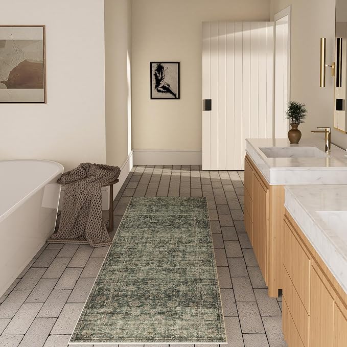 Washable Kitchen Rug Runners for Hallways: 2'x10' Entryway Rug - Image 5