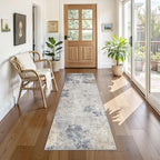 UERMEI 2x6 Washable Runner Rug for Hallway, Non Slip Low Pile Kitchen Carpet - Image 7