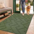 hicorfe Front Door Mat Outside Entrance, Stain and Fade Resistant, Non Slip by Hicorfe