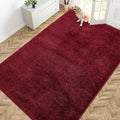 PURRUGS Easy Care Area Rug 6ft x 9ft, Non-Slip Washable Entryway Rug, Stain by PURRUGS