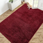 PURRUGS Easy Care Area Rug 6ft x 9ft, Non-Slip Washable Entryway Rug, Stain by PURRUGS