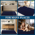 OLANLY Dog Door Mat for Muddy Paws 36x24, Absorbs Moisture and Dirt, Absorbent - Image 8