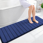 OLANLY Memory Foam Long Bathroom Rugs Runner 59x20, Super Soft Absorbent Bath by OLANLY
