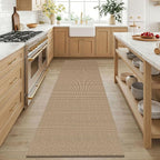 KOZYFLY 3x6 Washable Runner Rug, Non Slip Wide Runners - Image 2