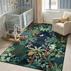LIVEBOX 6x9 Jungle Dark Rug Dining Room Rugs - Image 2