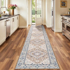Lofus 2'6"x10' Runner Rug for Hallways, Washable Kitchen Rugs, Non-Slip Rugs - Image 2