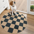 Lahome Checkered Easy Jute Rugs by Lahome