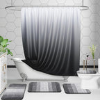 OLANLY Luxury Toilet Rugs U-Shaped 24x20, Extra Soft and Absorbent Microfiber - Image 3