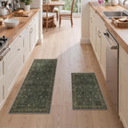 GENIMO Kitchen Rugs Non Slip Washable, Cushioned Standing Mat, Kitchen Runner - Image 3