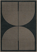 Lahome Enfys Modern Rainbow Easy Jute Rug, Washable Rugs 8x10 - Image 7