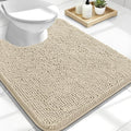 OLANLY Toilet Rugs U-Shaped 24x20, Extra Soft Absorbent Chenille Contour by OLANLY