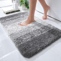 OLANLY Small Bathroom Rugs Mat 24x16, Extra Soft Absorbent Microfiber Bath Rugs by OLANLY