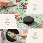 Rugflix 2x3 Small Area Rugs for Entryway, Washable Entrance Door Mat Non-Slip - Image 5