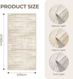 3x6 Runner Rug Non Slip, Thin Entryway Washable Rug - Image 2