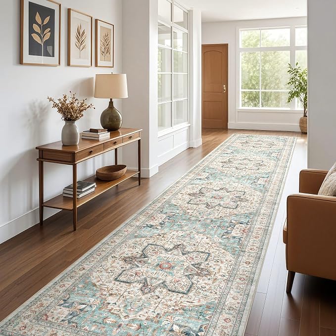 Tortania Area Rug 3x8 Runner Rugs - Image 5