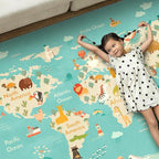 Washable 4x6 Kids Rug for Playroom – Educational Large Play Mat for Children - Image 4