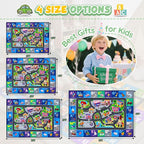 Car Rug Playmat, City Road Map Kids Rug, Educational Learning Play Mat - Image 5