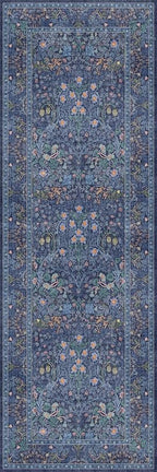 Hazo Haus Non Slip 2x6 Dark Blue Kitchen Runner Rug - Image 3