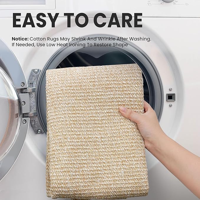 EARTHALL Washable Runner Rug 2x10 Ft Non Slip Runners - Image 3