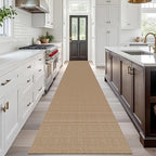 IOHOUZE Washable Exrea Long Hallway Runner Rug 3x18 Non Slip Rubber Backed - Image 7