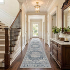 Rugxara 2x10 Runner Rug, Washable Kitchen Rugs, Non Slip Low Pile Area Rug - Image 3