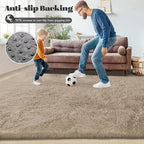 8x10 Area Rugs for Living Room: Fluffy Shag Soft Washable Rug Large Fuzzy Plush - Image 7