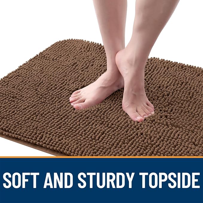 OLANLY Dog Door Mat for Muddy Paws 59x24, Absorbs Moisture and Dirt, Absorbent - Image 4