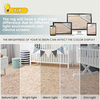 5x7 Area Rug for Living Room, Ultra Soft Fluffy Shag Rugs for Bedroom, Non-Slip - Image 7