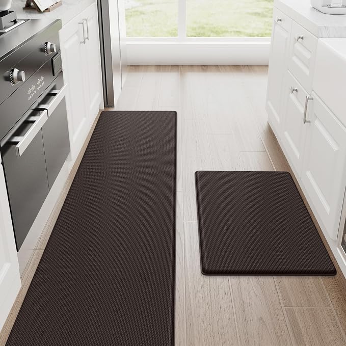 StepRite Kitchen Mats, Cushioned Anti Fatigue Kitchen Mats by Bringcushiontoyourlife