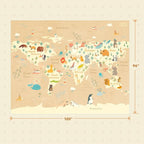 Large Kids Area Rugs with Animal - Image 2