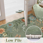 Lahome Floral Washable 6x9 Area Rugs, Soft Bedroom Rug - Image 5