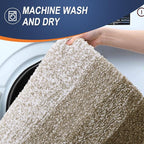 OLANLY Bathroom Runner Rugs Mat 70x24, Extra Soft Absorbent Microfiber Bath Rugs - Image 5