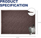 WePet Cat Litter Box Mat, Kitty Premium PVC Pad, Durable Trapping Rug, - Image 3
