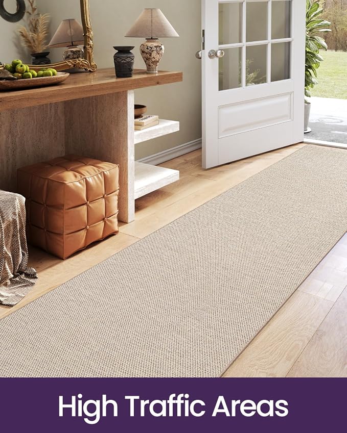 DEXI Hallway Runner Rug 2'x6', Non Slip Rubber Backed Runners Carpet, Ultra - Image 8