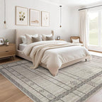 cotiled 6x9 Area Rugs Living Room Rug: Washable Boho Rugs - Image 2