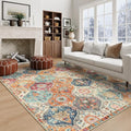 Lahome Moroccan 5x8 Area Rug, Ultra-Thin Washable Rugs by Lahome
