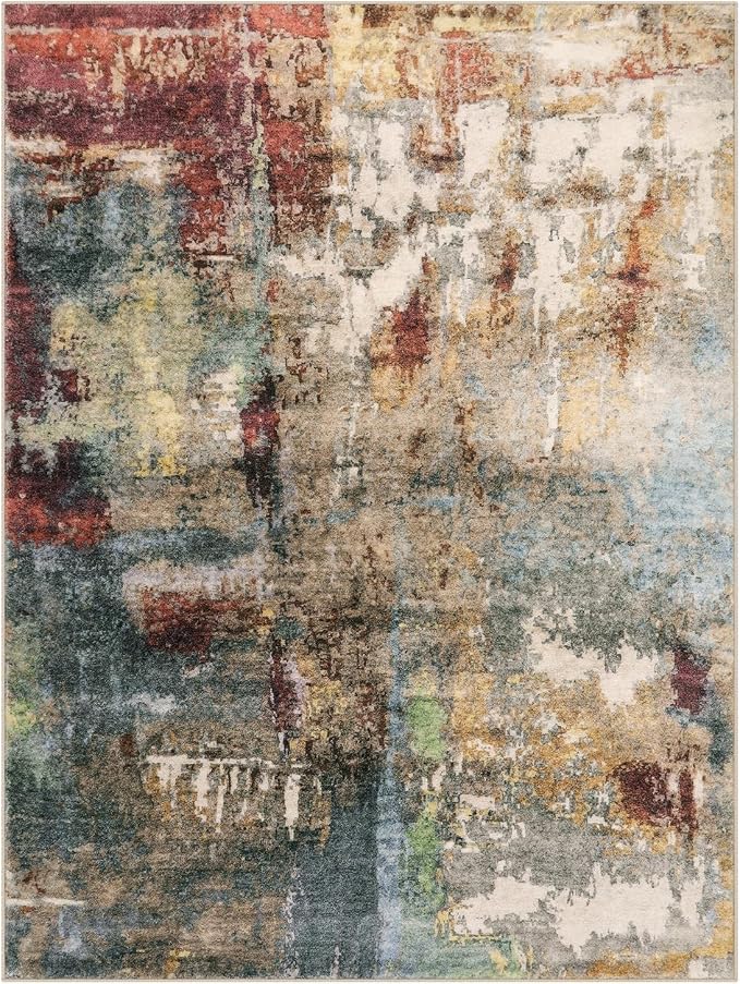 Lahome Modern Abstract 10x14 Area Rugs - Image 8