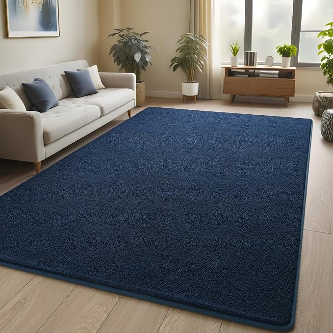 Pettop 6x9 ft Navy Blue Area Rugs - Image 8