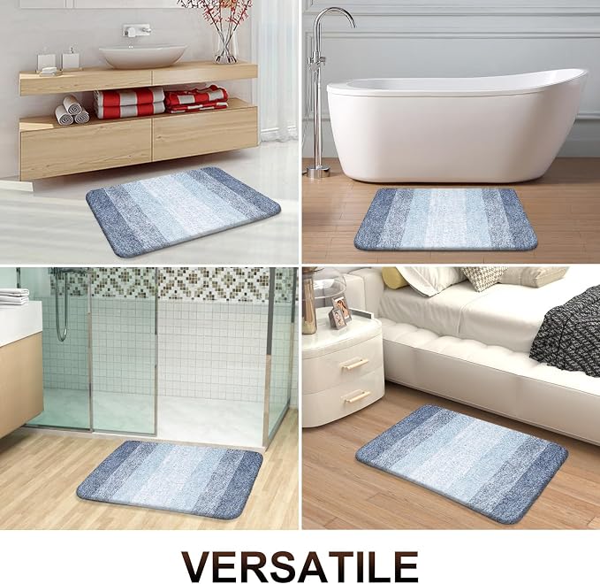 OLANLY Large Bathroom Rugs Mat 40x24, Extra Soft Absorbent Microfiber Bath Rugs - Image 6